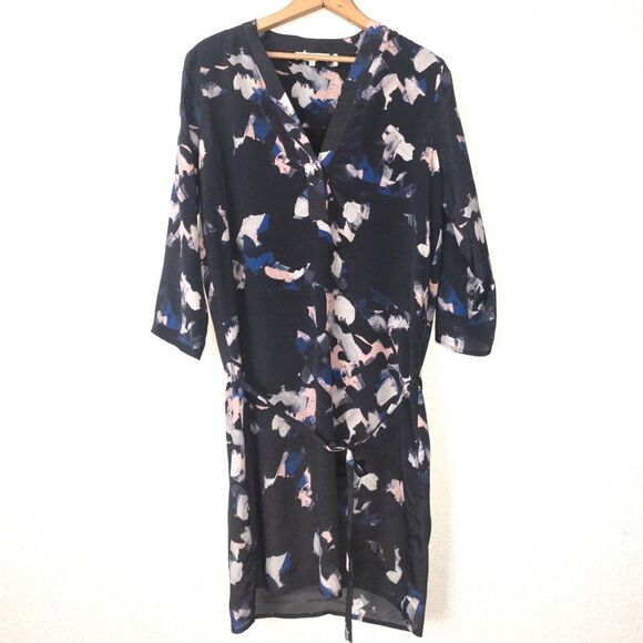 NWOT Second Female x Anthropologie Floral Davin Waist Tie Dress Size XS - Picture 1 of 7